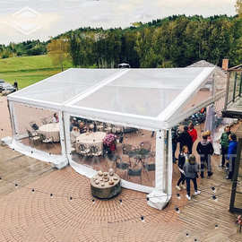 铝合金帐篷 定制户外聚会餐厅 派对活动篷房 院子阳光房 防风遮雨
