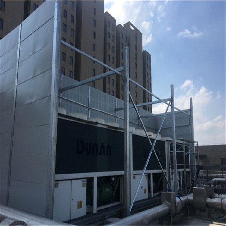 山东室外空调机房隔音屏 工厂户外吸音板消音降噪隔音板 声屏障