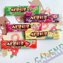 河成云韩国克丽安酸甜水果味软糖草莓葡萄柠檬桃子蓝莓糖果29g