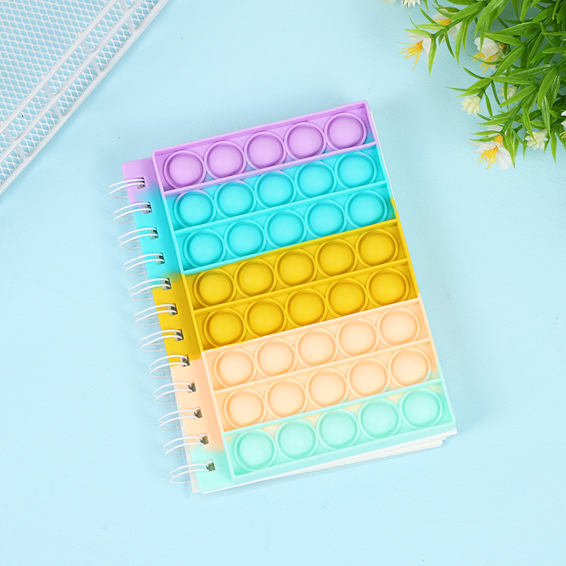 Creative Pressure Relief Deratization Pioneer Notepad Coil Notebook Silica Gel Envelope Notebook Journal Book Student