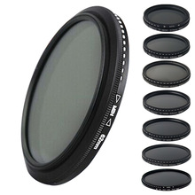 厂家直销 Lightdow 可调ND2-400减光镜镜 1-9档可调减光镜 中灰镜