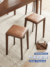 凳子家用实木方凳板凳圆凳可叠放木凳椅子木头简约坐凳餐桌凳矮凳