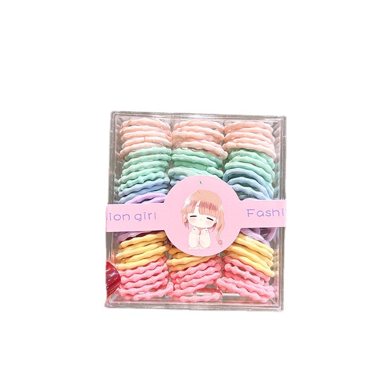 Children's Rubber Band Does Not Hurt Hair Good Elasticity Headband Hair Accessories Rubber Band Hairband for Tying up Hair Headwear Girls Canned Small Size