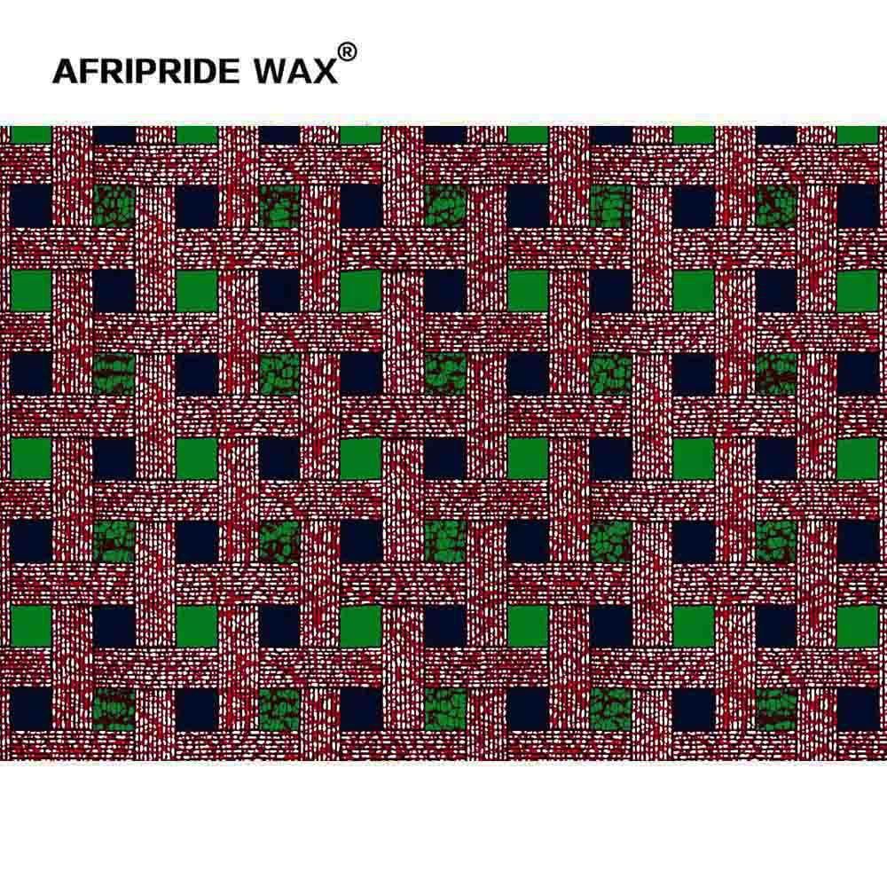 Foreign Trade African Ethnic Duplex Printing Fashion Clothing Batik All-Cotton Fabric Afripride Wax 734