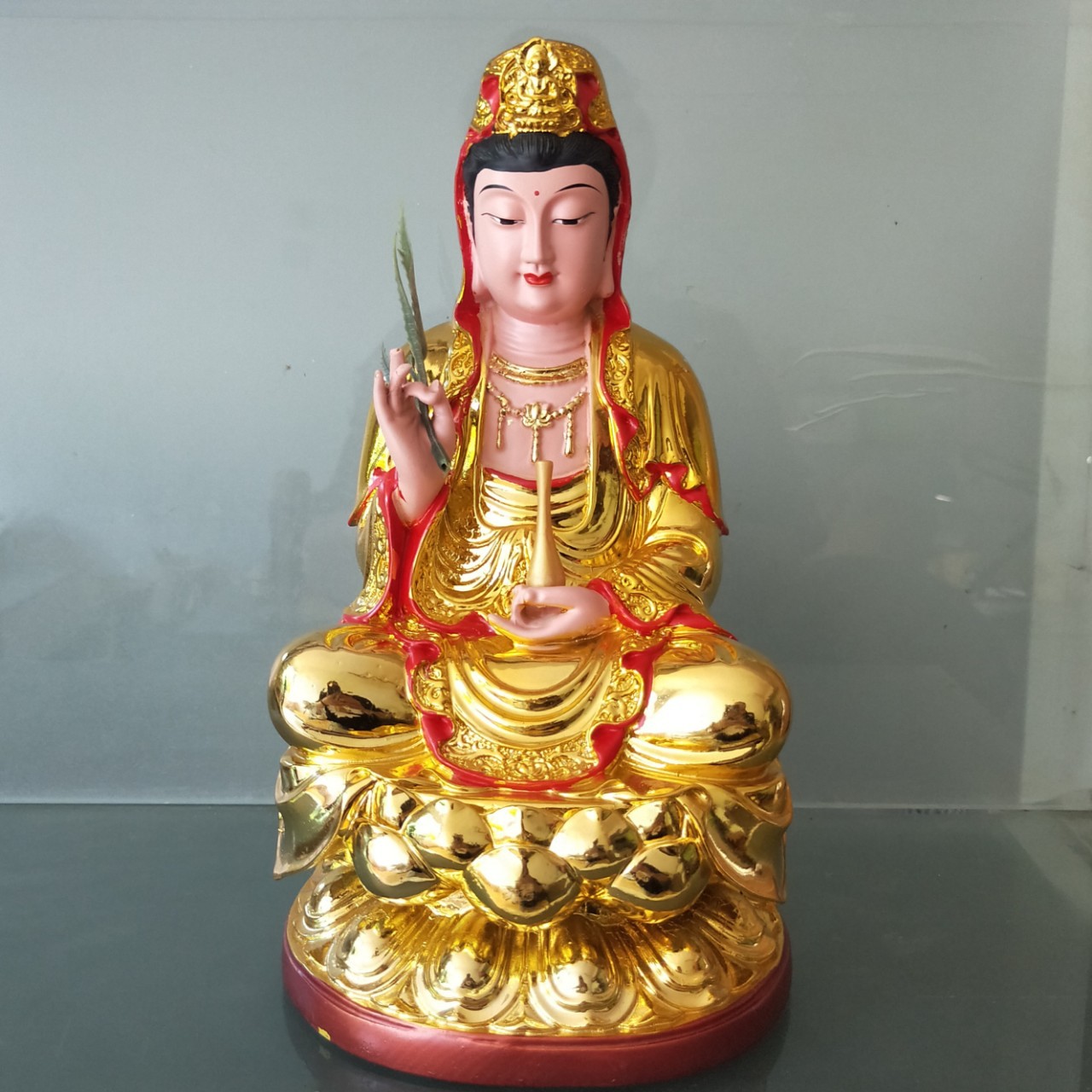 0成交154件佛像批发娑婆三圣 释迦摩尼观世音菩萨佛像鎏金财神爷一件