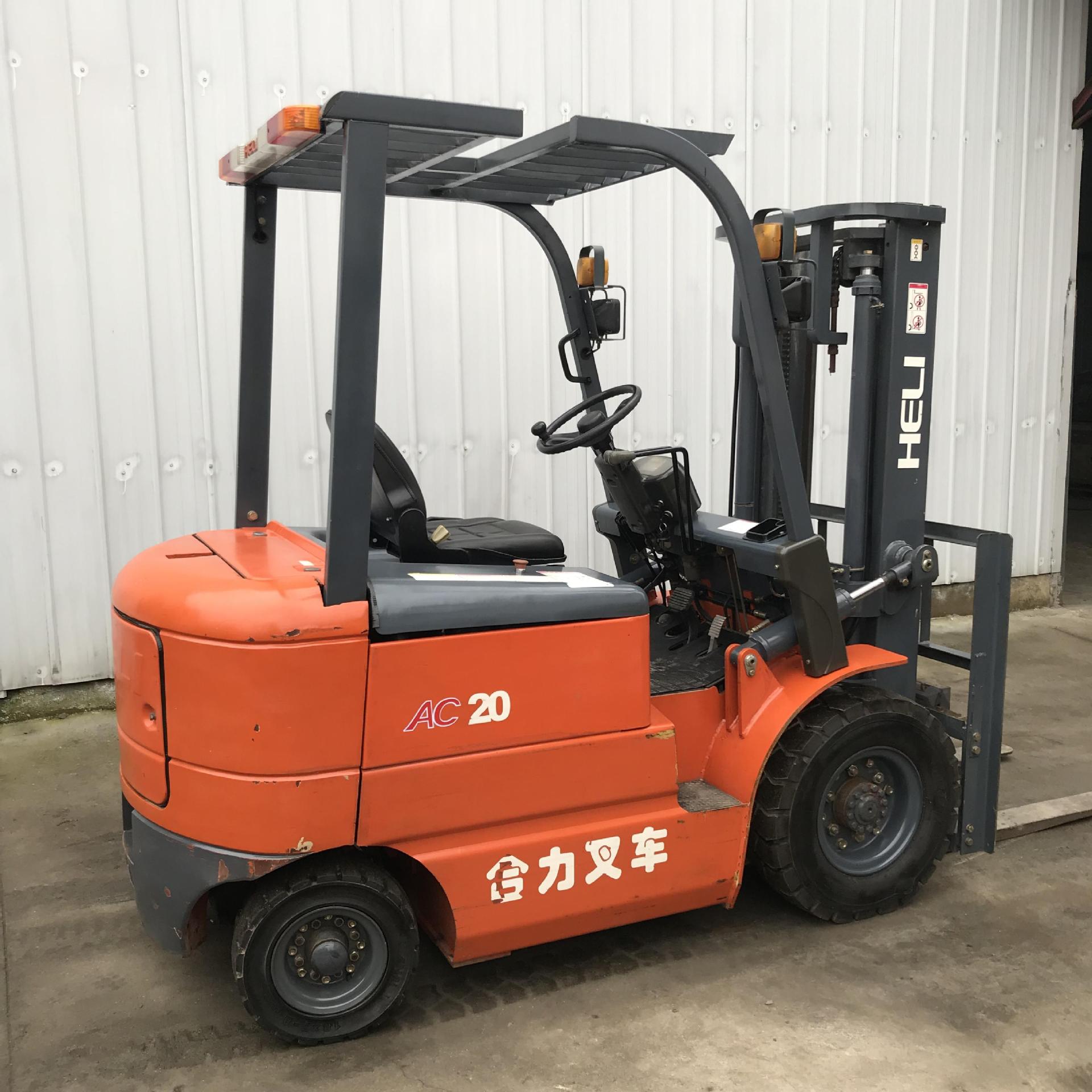 转让二手合力2电动叉车座驾式平衡重仓储电力叉车二手电瓶叉车