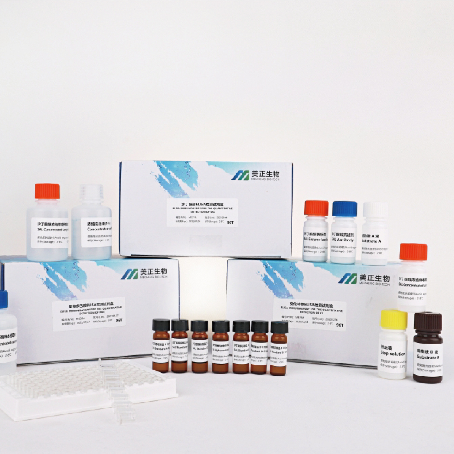 江苏美正沙丁胺醇(salbutamol)elisa检测试剂盒违禁添加类