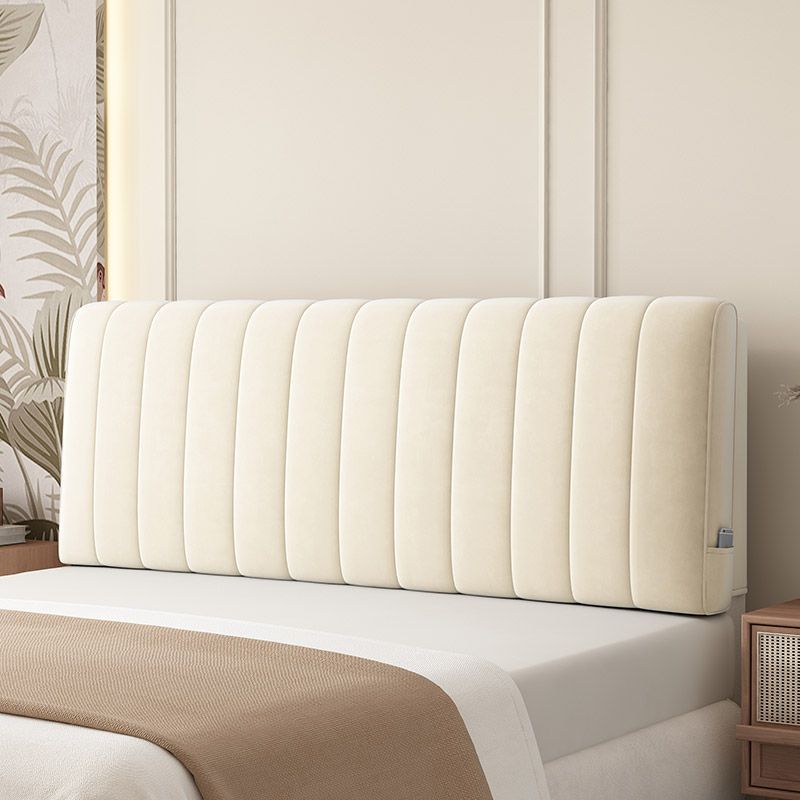 2023新款奶油风床头靠垫榻榻米改造靠枕床头软包床上靠背垫可拆洗