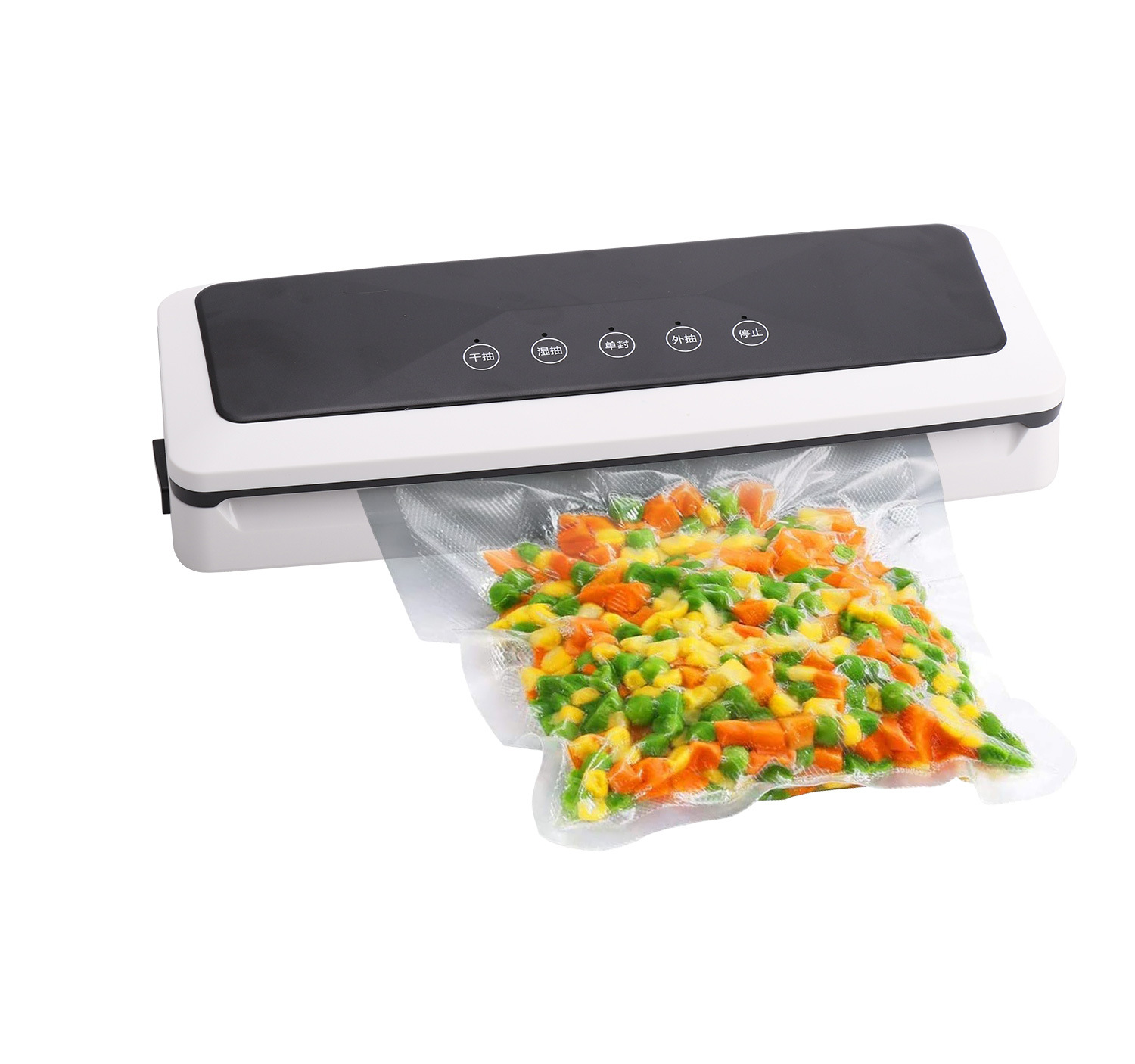 Automatic New Household Vacuum Sealing Machine Food Preservation Machine Vacuum Packaging Machine Plastic-Envelop Machine