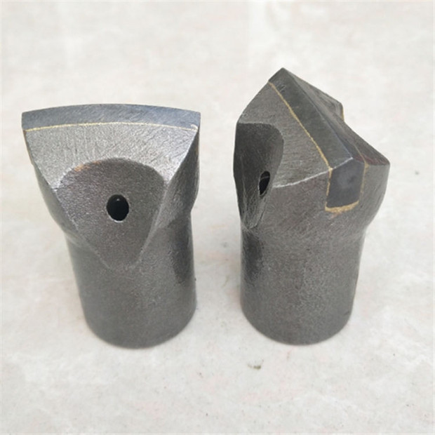 加工矿用凿岩机钻头 28/30/32/40/42球齿/十字钎头硬质合金风钻头