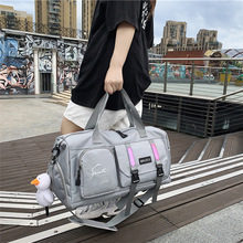 经典大容量手提旅行袋防水百搭运动健身包短途出差行李收纳包