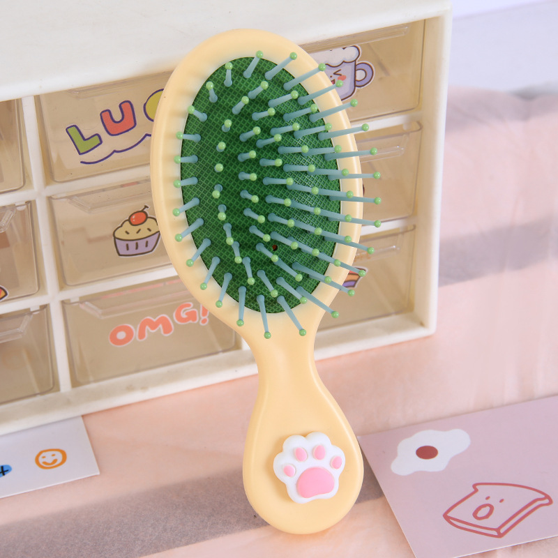 Cute Claw Air Cushion Comb Cartoon Mini Airbag Comb Portable Home Student Dormitory Small Comb Head Massage Comb