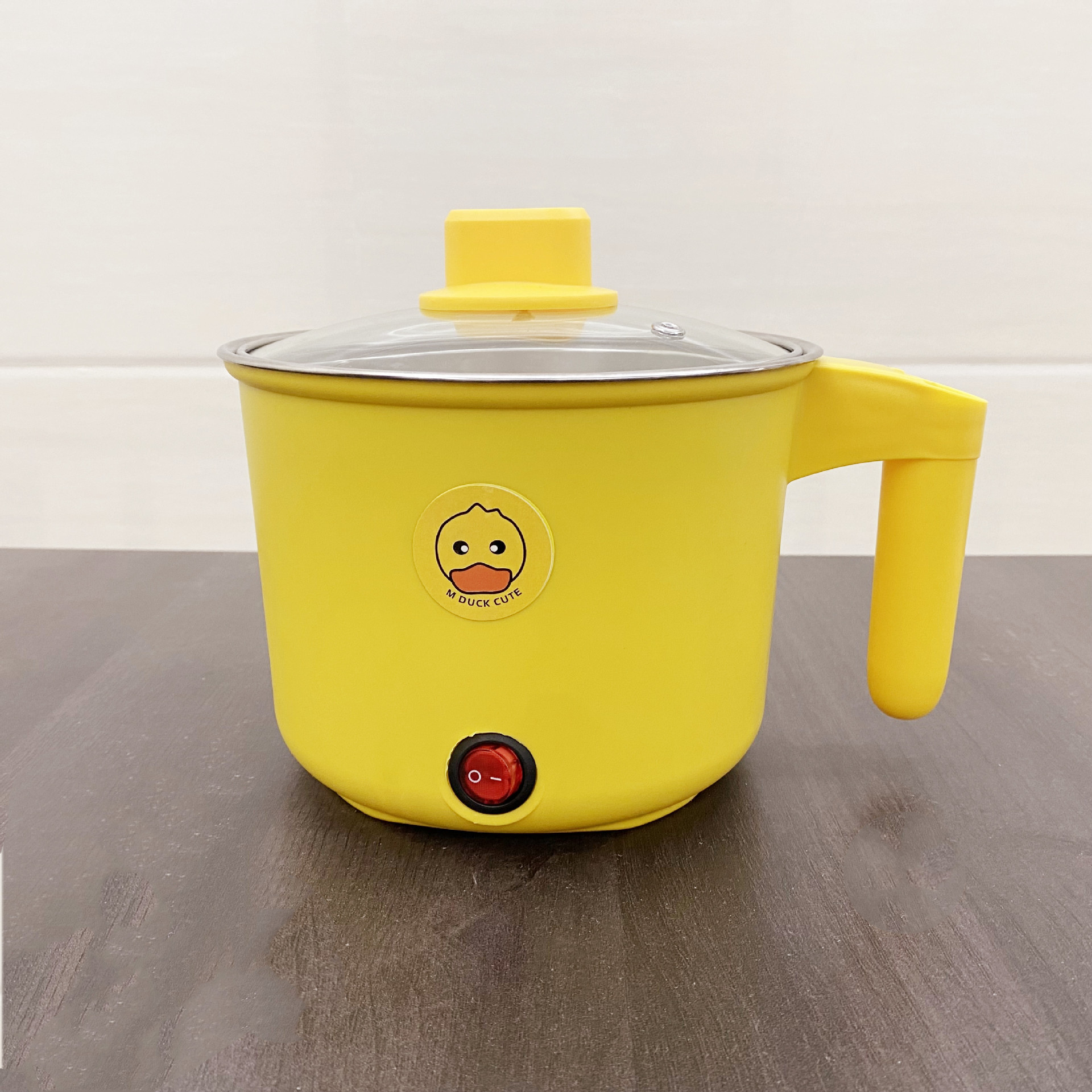 螺蛳粉电煮锅方便面赠品煲仔饭小功率电热火锅外卖直播礼品小黄鸭