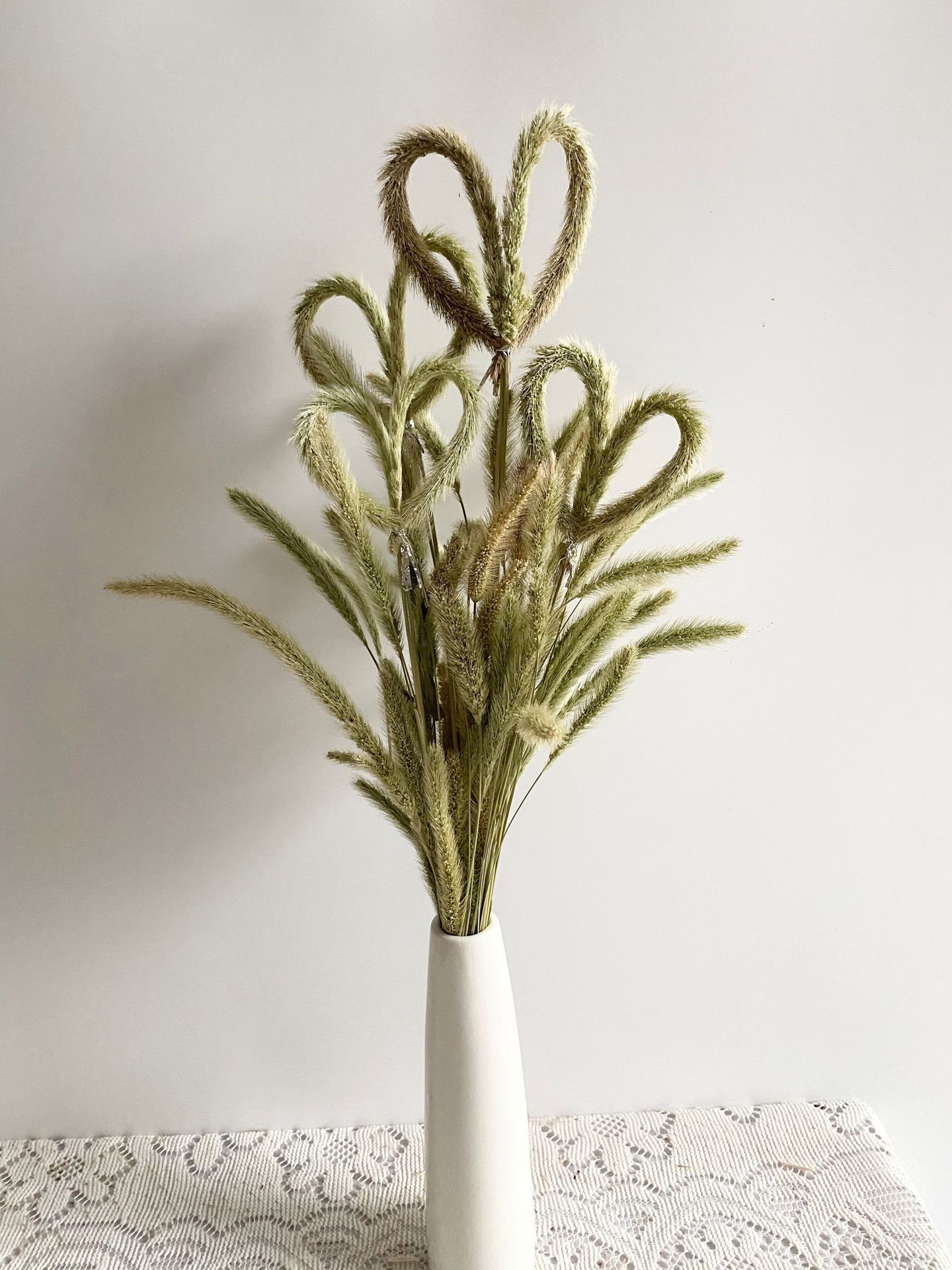 2021年新干花狗干草草狗尾巴真花花束客厅摆设家居装饰拍摄插花