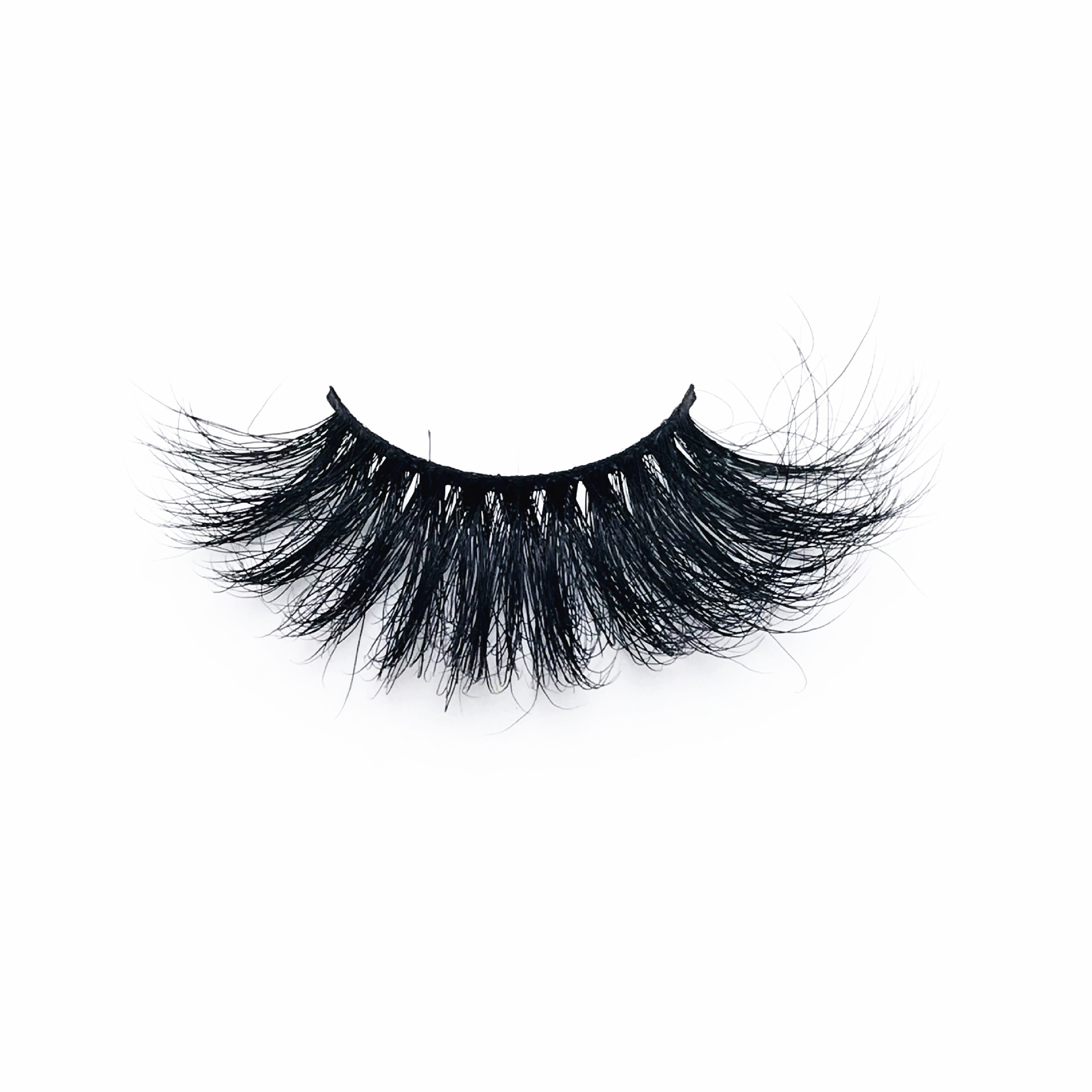 False Eyelashes New 25mm Mink Hair Extended Version European and American Touch Glue Thick 3 Pairs Pack Multiple Options