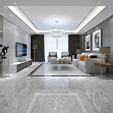 瓷砖批发地板砖瓷砖800800客厅卧室防滑耐磨灰色地砖6060工程