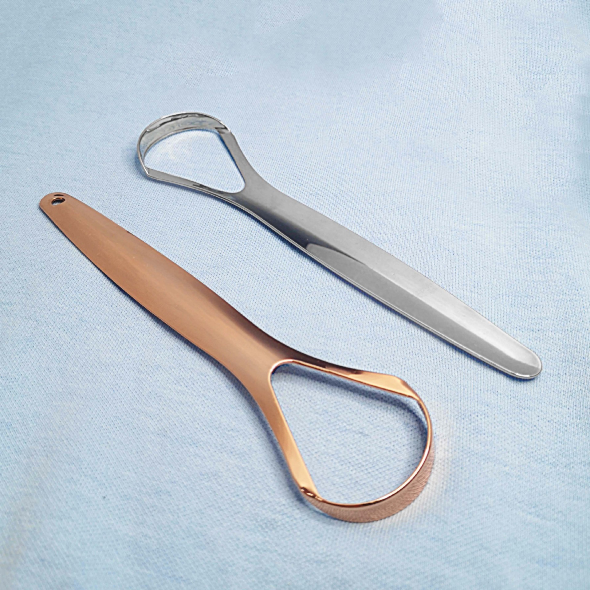 厂家直供不锈钢刮舌器刮舌苔器舌头刷口腔护理工具