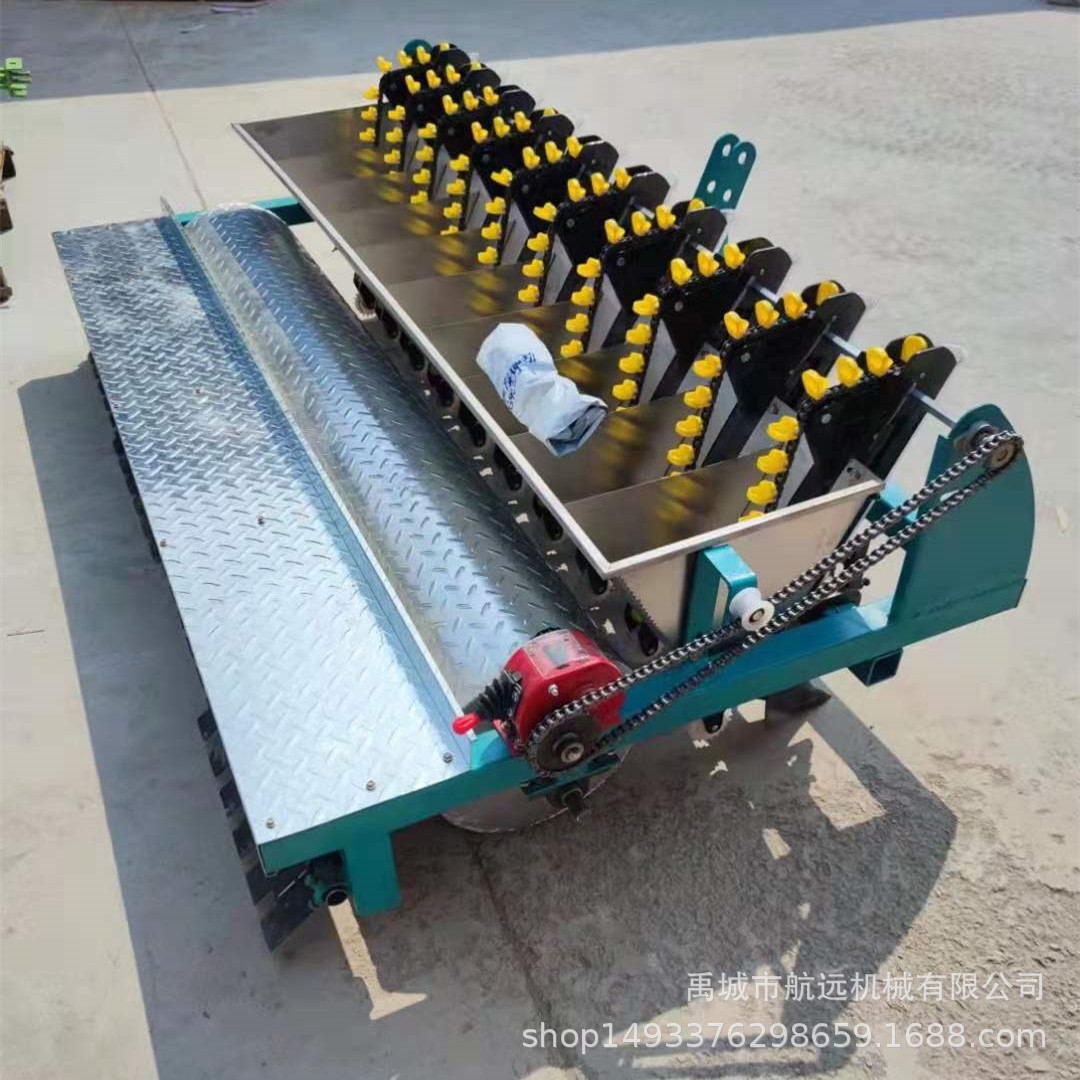 21款大蒜播种机 拖拉机后悬挂式6行10行大蒜种植机 株距8-18公分