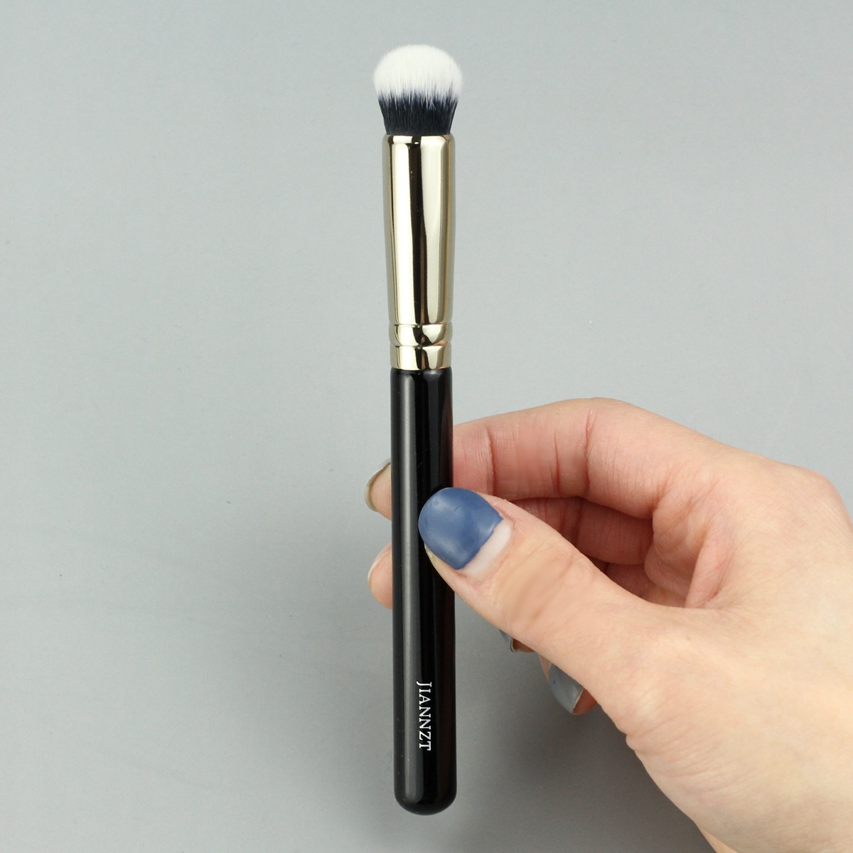 y317小圆头遮瑕刷便携无痕圆墩遮痘印黑眼圈遮瑕膏沧州化妆刷