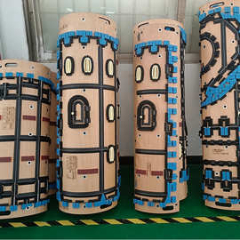 激光圆模 切纸箱 高速机模切 圆模激光滚筒刀模 全自动清废彩弘