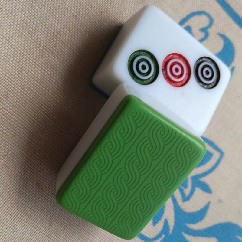 机用筒子功二八杠推饼子大号麻将手搓无磁斗牛牛童子推对40张包邮