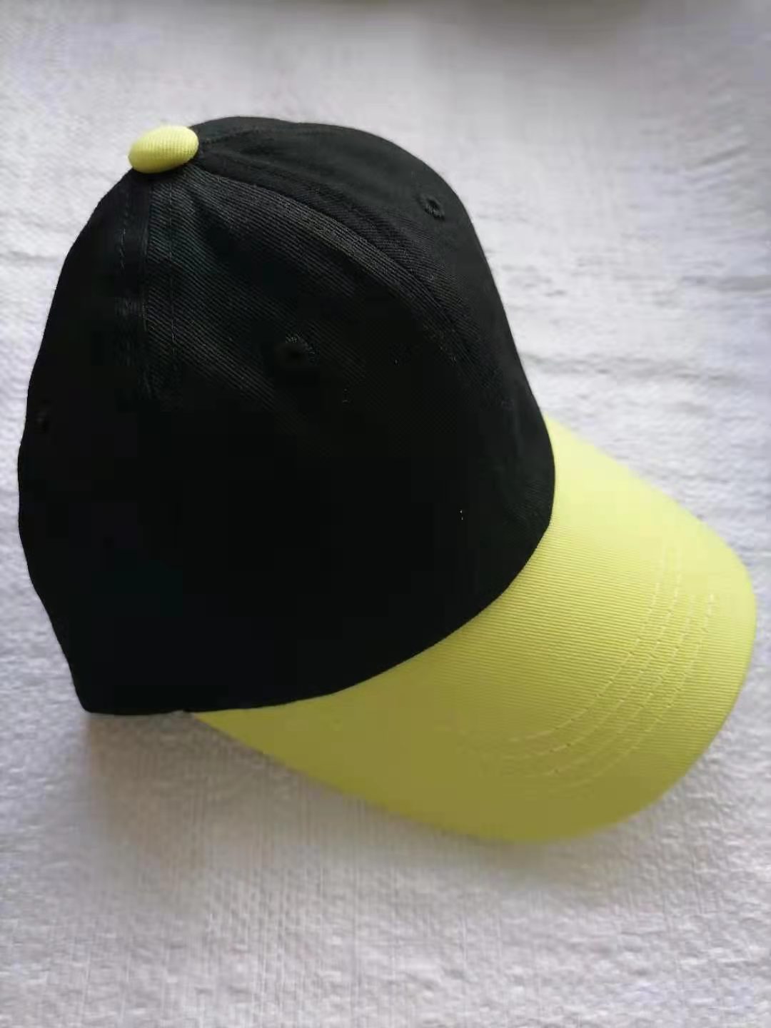 Qingdao Factory Direct Sales Cotton 1612 Sand Card Material Four Seasons Embroidered 52cm Children's Baseball Cap