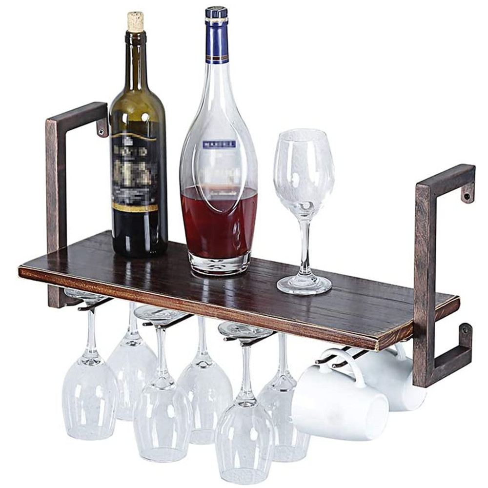 壁挂式酒架酒杯架
