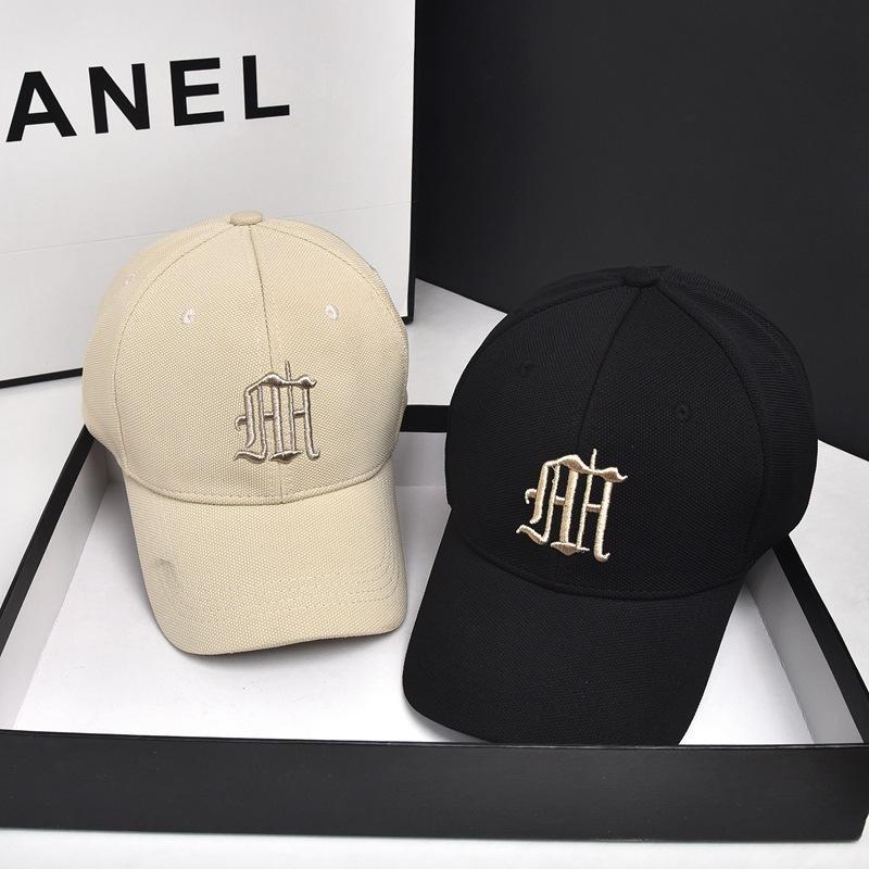 Spring and Autumn Letter Baseball Cap for Women 2022 New Internet Famous Hat Ins Fashion Brand Korean Style All-Matching Sun-Proof Peaked Cap for Men