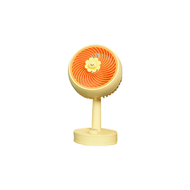 Electrodeless Speed Control Desktop Little Fan Angle Adjustable Charging Summer Children's Room Electric Fan Ys2270a