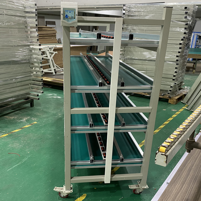 led灯具老化架usb线夹子产品测试架多层排插电源带轮移动老化架