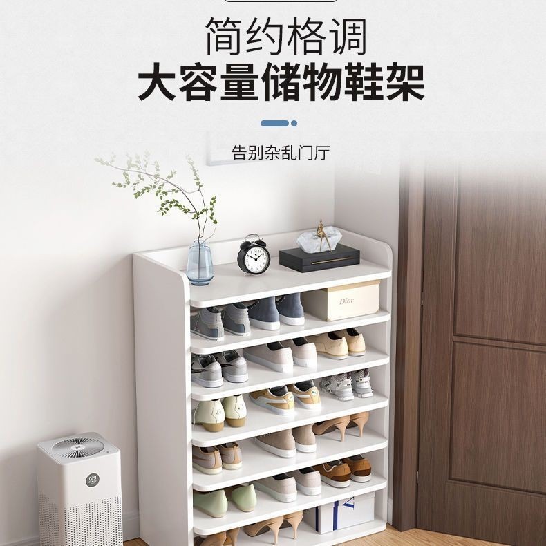 鞋柜鞋架门口楼道走廊新款多层鞋架子多层家用进门靠墙鞋子收纳架