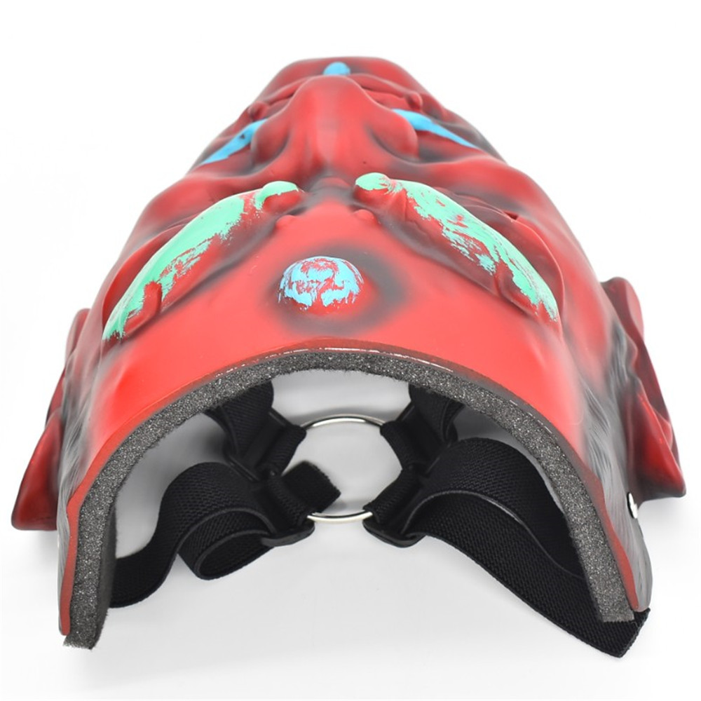 新古代武士面甲天王面具万圣节影视周边装扮脸谱道具甲胄面具mask