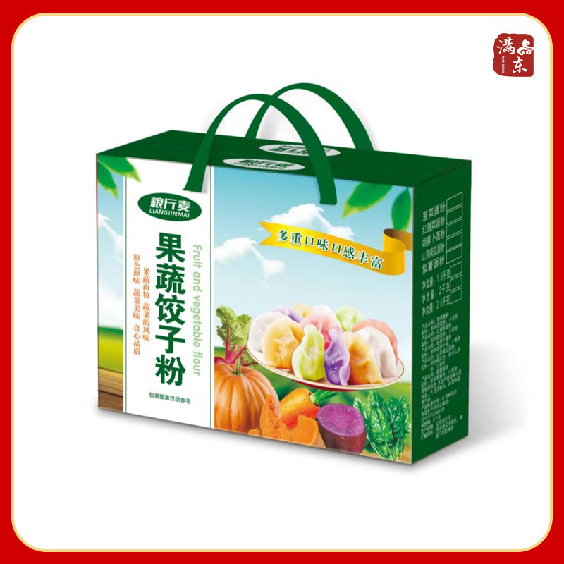 蔬菜粉礼盒 彩色饺子果蔬面粉五蔬饺子粉 500克/盒-阿里巴巴