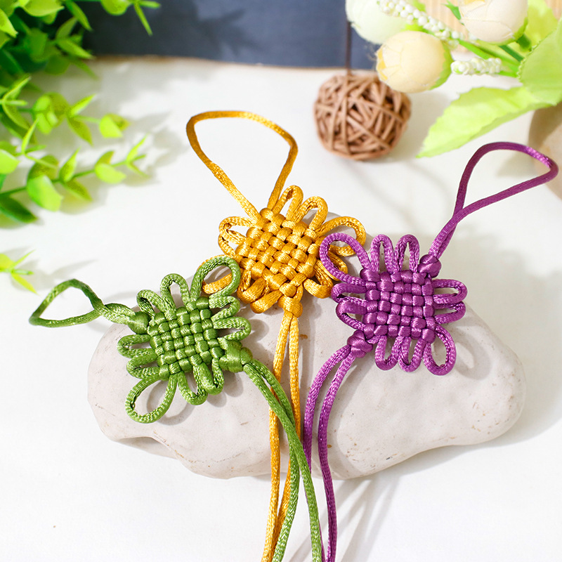 厂家批发5号6盘方胜结小中国结现货中国结挂件中国结配流苏-阿里巴巴