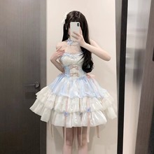 爱之约Lolita花嫁款洛丽塔连衣裙芭蕾风公主裙成人礼生日礼服女