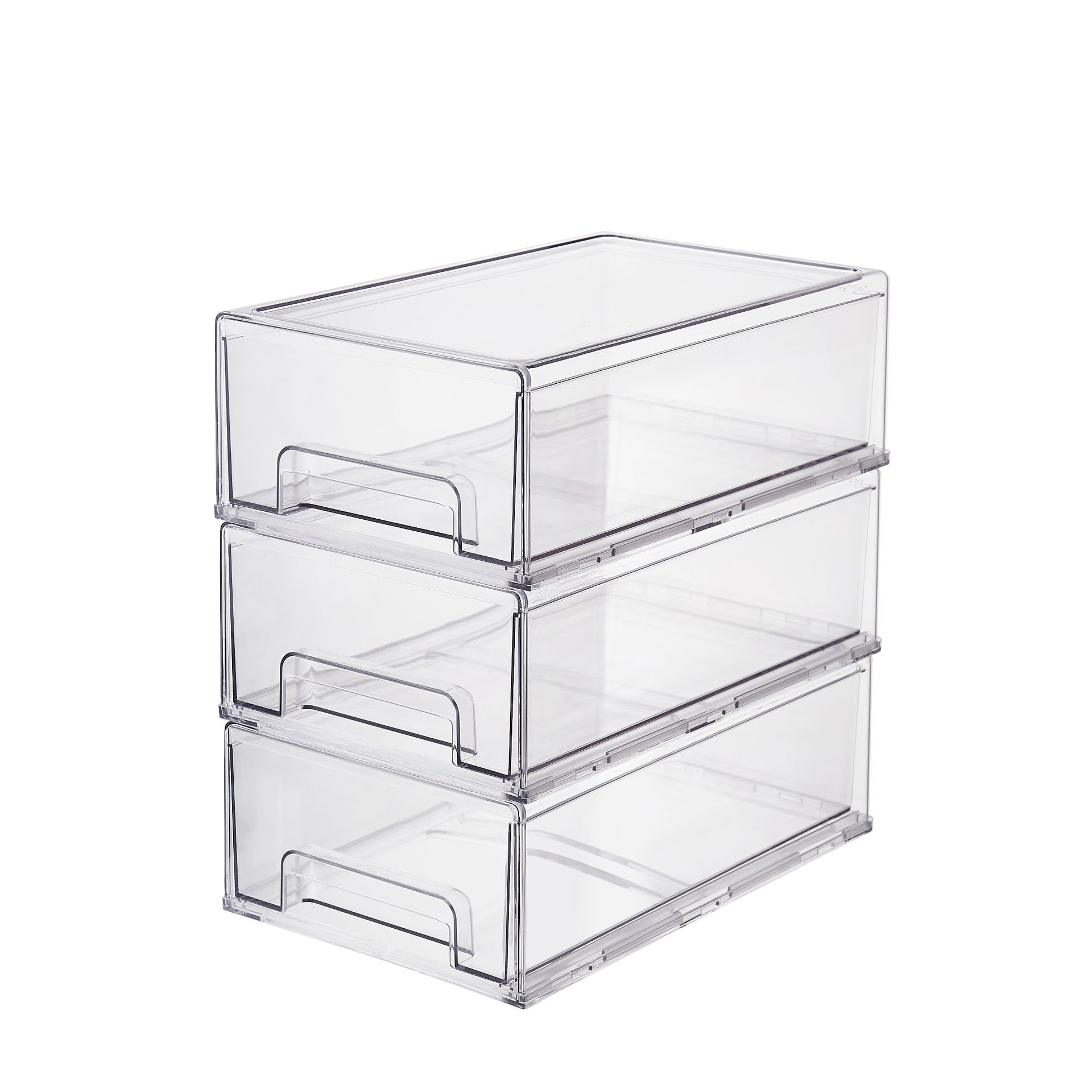 Simple Drawer Storage Box Desktop Overlay Cosmetics Sundries Storage Box Storage Box Office Stationery Multi-Layer Finishing Box