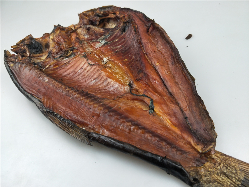 湖南特产腊鱼柴火烟熏腊鲢鱼大干鱼咸鱼整条熏鱼手撕鱼餐饮干货