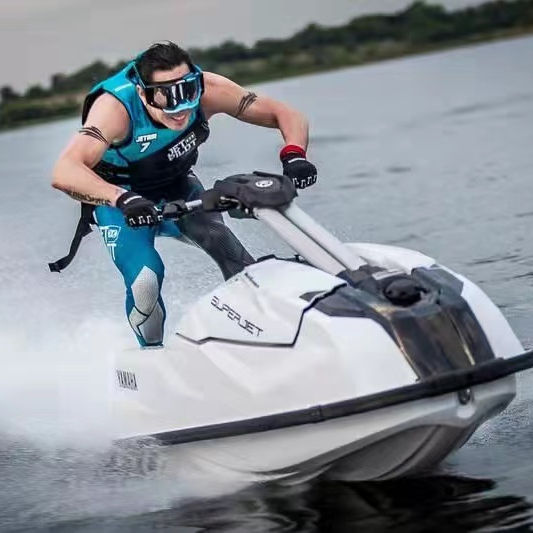 跨境出口superjet玻璃钢摩托艇 水上运动高速艇 救援艇冲锋艇