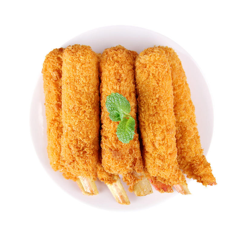 黄金蟹脚棒350g蟹腿肉冷冻雪蟹腿蟹钳油炸速食蟹角棒批发