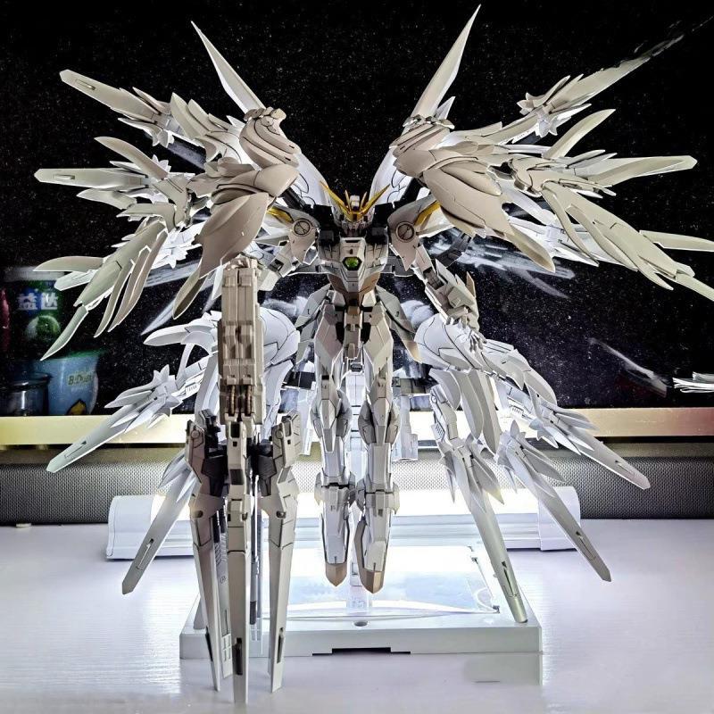 国产拼装高达机甲模型手办独角兽命运红异端强袭自由mg玩具大班hg