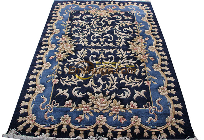 法式地毯雕花地毯别墅少数民族地毯西洋欧式羊毛地毯文艺软装