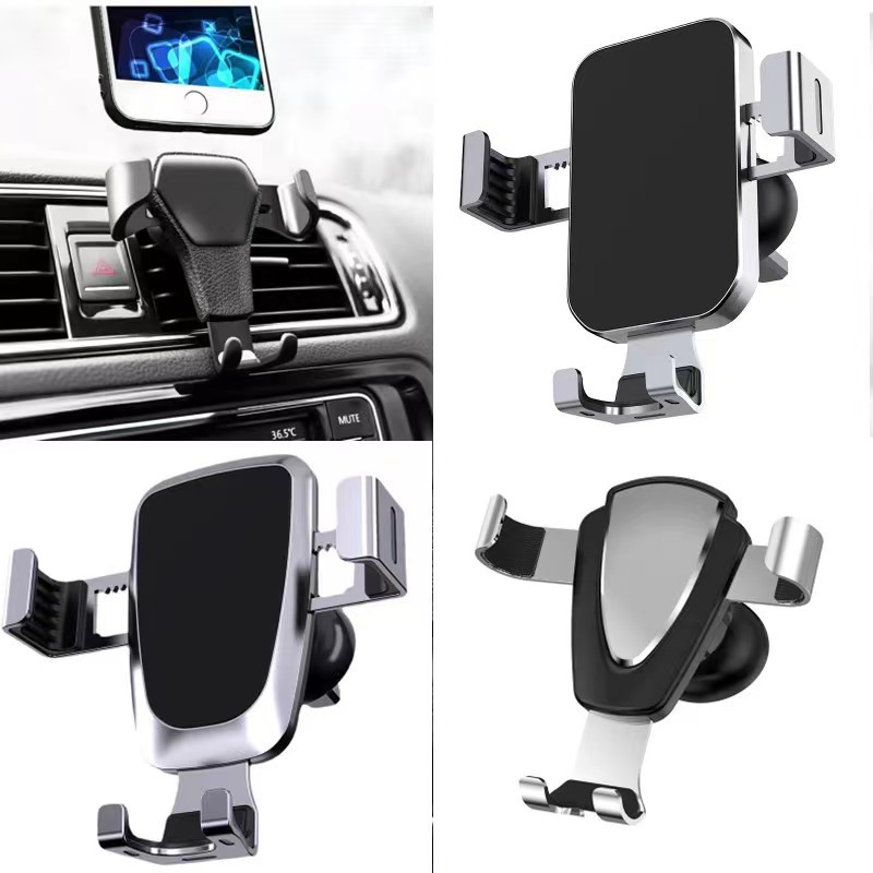 Multifunctional in the Car Gravity Car Phone Holder Wholesale Car Vehicle Bracket Air Outlet Car Navigator Bracket