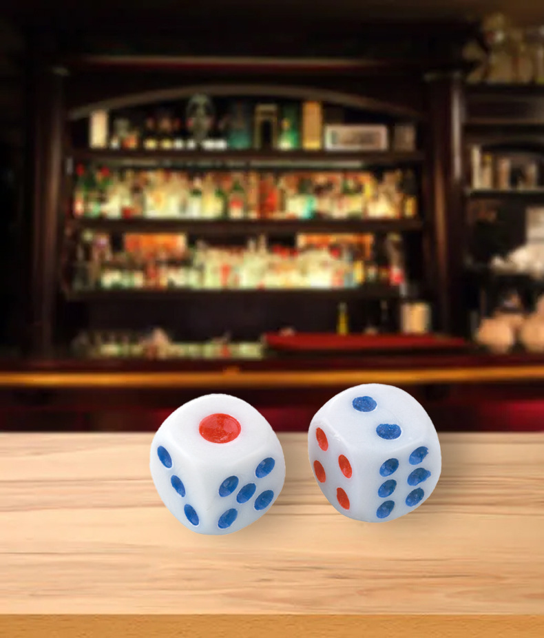 塑料骰子批发圆角数字骰粒13号14号15号色仔色粒12号点数骰子色子