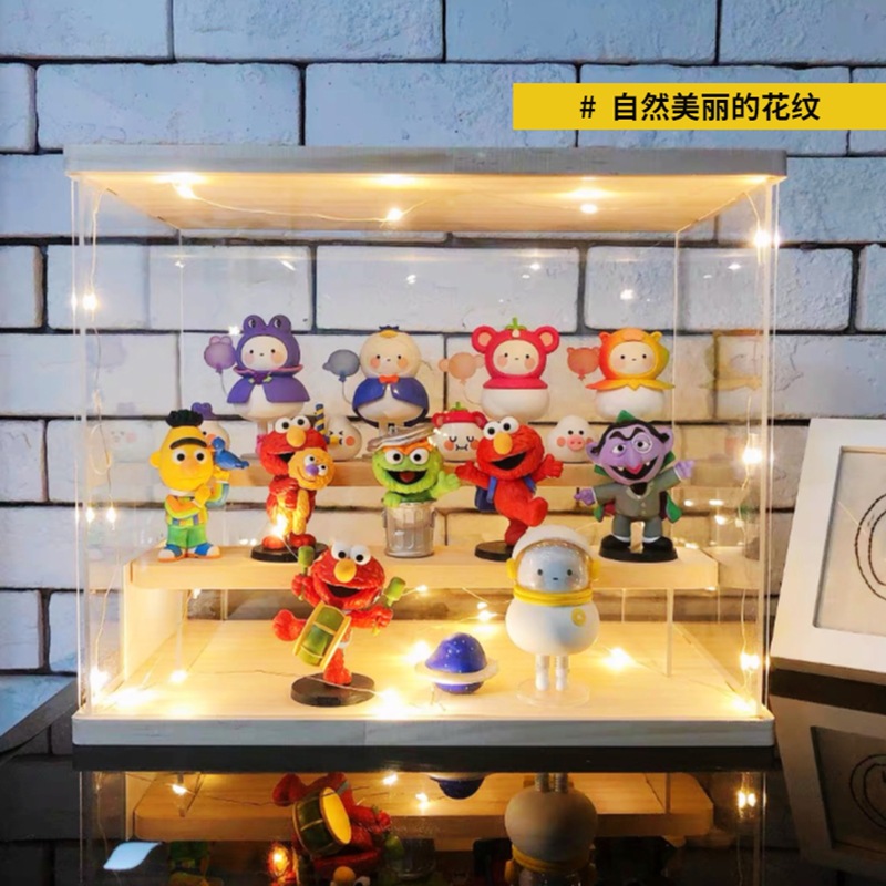 Blind Box Storage Display Stand Dustproof and Transparent Doll Display Cabinet Hand-Made Box Acrylic Display Box