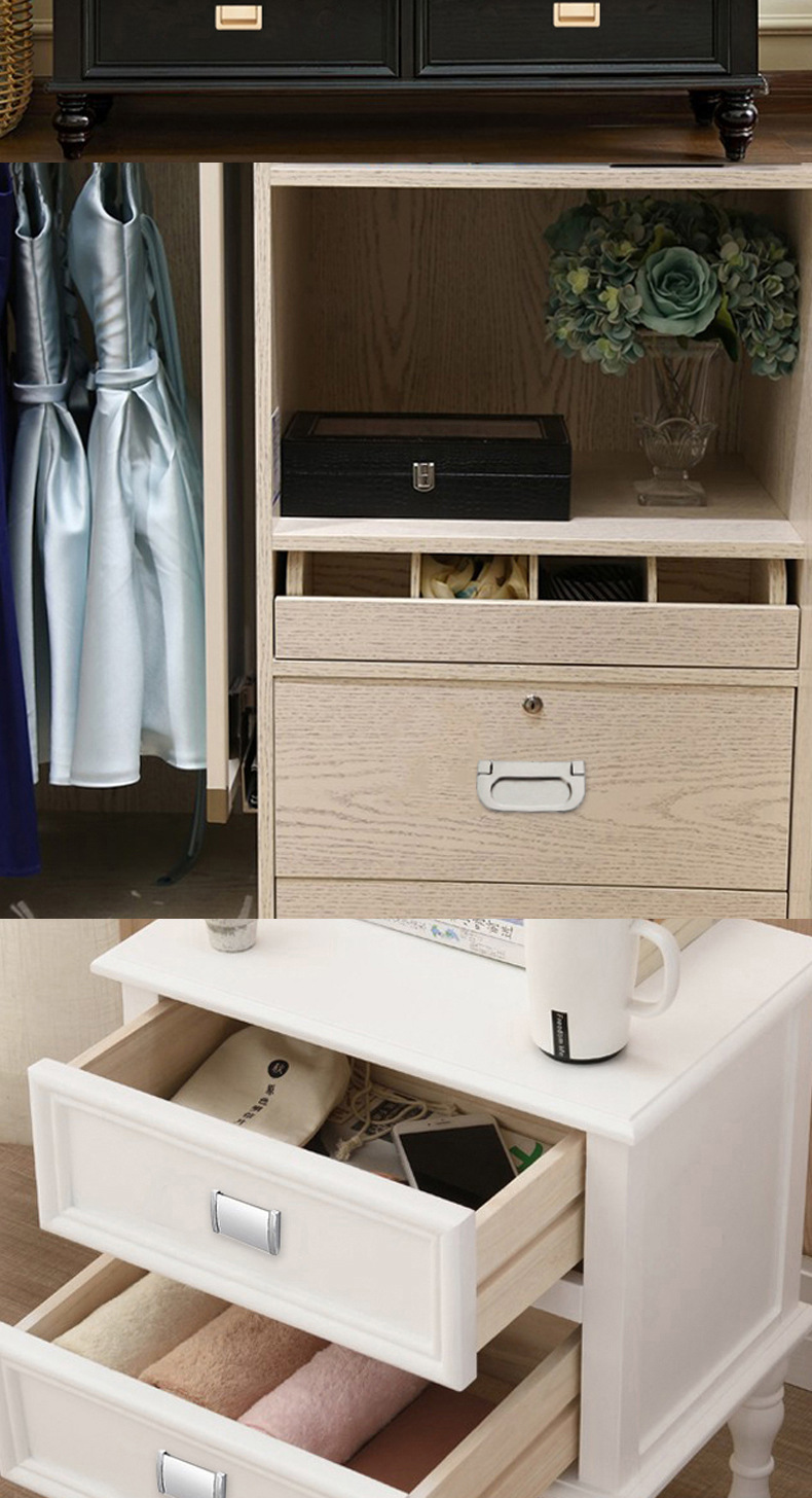 衣柜抽屉暗拉手平板隐形把手现代简约欧式鞋柜橱柜门隐藏明装扣手