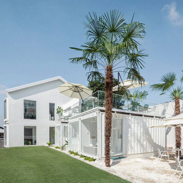 展览空间临时房活动板房集装箱房屋阳光房快拼箱别墅楼房民宿酒店