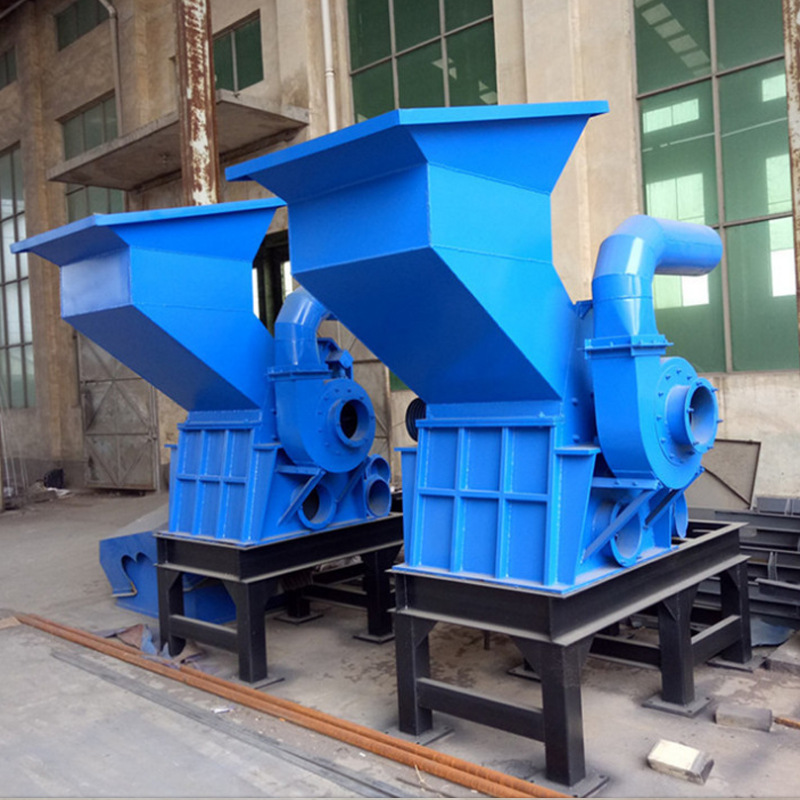 废铁废钢金属粉碎机易拉罐彩钢瓦打球机油漆桶断桥铝破碎生产线