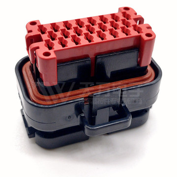 汽车ecu防水板对线连接器23pin 插接件 776273-1国产现货