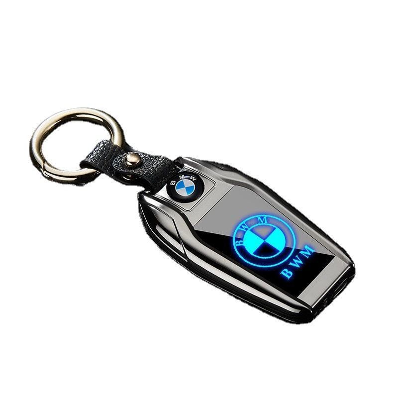 Creative Personality Lighter Car Key Luxury Car Simulation Car Electronic Lighter Key Cigarette Lighter Gift Wholesale