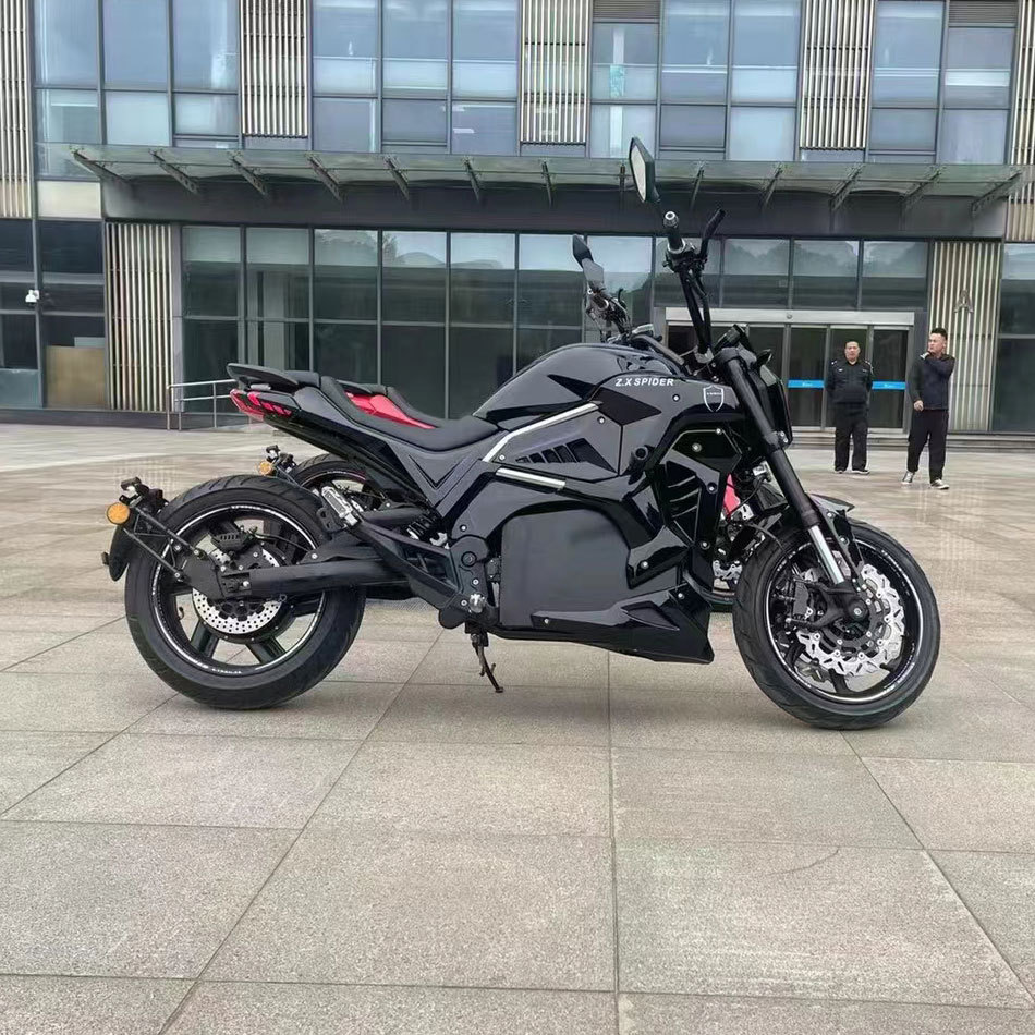 欧盟认证eec车型ckd领航者经济型电动摩托车8000w赛车大魔鬼电摩